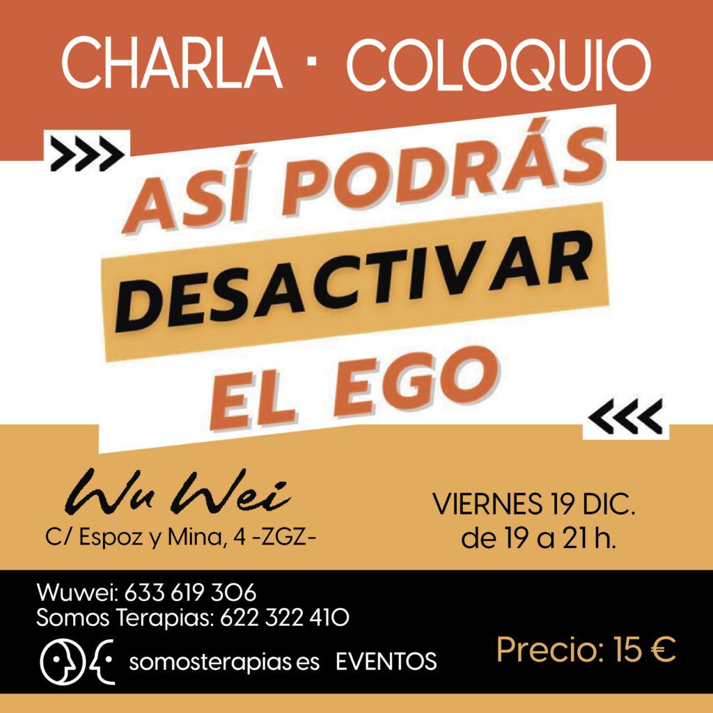 charla desactivar el ego